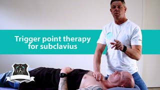 Trigger point therapy for subclavius [upl. by Barcroft]