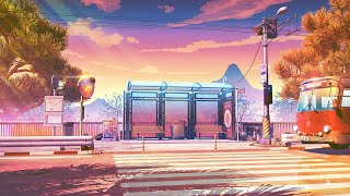 Bus Station Jazz Hop  Lofi  Asian Beats [upl. by Ahsiki]