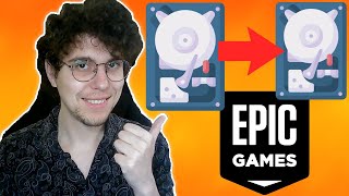 How To Move Epic Games To Another Drive [upl. by Acacia]