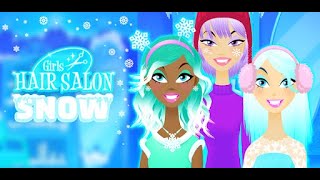 Girls Hair Salon Christmas by PAZU Games [upl. by Rabbi436]