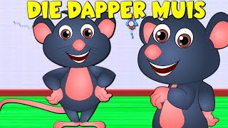 Die Dapper Muis  Afrikaans Kinderliedjies  Kleuterskool liedjies  The Brave Mouse Afrikaans Rhyme [upl. by Ravaj696]