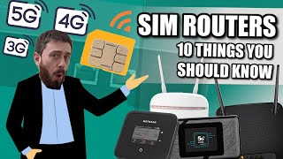 SIM LTE Routers  The 10 THINGS You NEED to Know Before You Buy [upl. by Annasus]