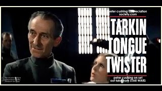 Peter CushingTarkin Out Take Blooper From Star Wars [upl. by Drona]