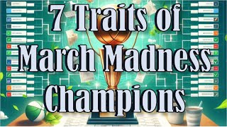 March Madness Championship Prediction  How to Pick a NCAA Champion  Tournament Bracket Stats [upl. by Godderd]