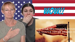 BRITISH MUM REACTS  The Star Spangled Banner As Youve Never Heard It Wow [upl. by Fisken980]