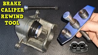 Brake Caliper Rewind Tool For Single and Dual Piston Calipers [upl. by Atiken165]