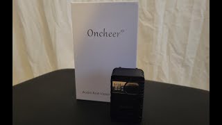 ONCHEER BUDGET WEARABLE BODY CAMERA  2023 [upl. by Frodeen]