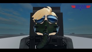 Top Gun  Buzzing the tower  Roblox recreation Ft IceJayyy [upl. by Iong]