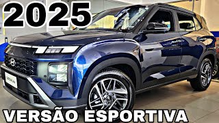 NOVO HYUNDAI CRETA NLINE 2025 EM DETALHES [upl. by Derreg792]