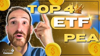 Le TOP 4 DES MEILLEURS ETF pour PEA  ✅ [upl. by Seravat]