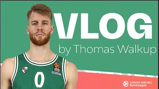 EuroLeague Vlogs Thomas Walkup Zalgiris Kaunas [upl. by Elinad]