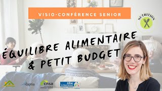 23 Juin 2022  Équilibre alimentaire et petit budget [upl. by Hsirrehc]