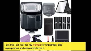 Canon Speedlite EL100 [upl. by Ellak429]