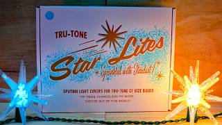 TruTone Christmas Lights Unboxing Sputnik Star Lites [upl. by Neumeyer693]