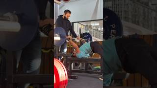 Bench press 65 kg powerliftingindia rap music [upl. by Ailsun]