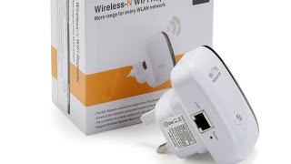 Connecting Wireless N Wifi Repeater [upl. by Aehtna]