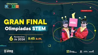 Final de las Olimpiadas STEM 2024 jornada am [upl. by Mariken615]