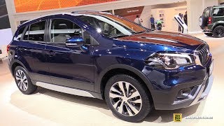 2018 Suzuki SX4 SCross  Exterior and Interior Walkaround  2017 Frankfurt Auto Show [upl. by Emmalyn]