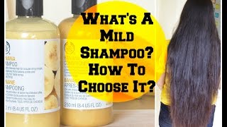 How To Choose a MILD Shampoo Best SLS amp Paraben Free Shampoos Sushmitas Diaries [upl. by Eibor774]