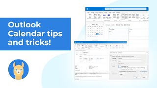 Microsoft Outlook calendar tips and tricks [upl. by Rodman486]