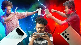 তুষার আর ইমনের মারামারি  কোন ফোন গেমিংএ সেরা  ASUS ROG PHONE 7 ft Kapshi [upl. by Nydroj493]