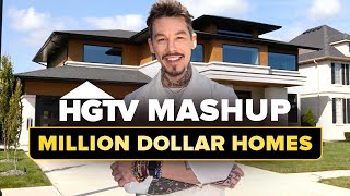 Binge 2 Hours of STUNNING MillionDollar Homes  My Lottery Dream Home  HGTV [upl. by Casi736]