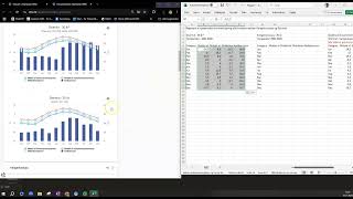 Systematisk sammenligning af klimadata Kangerlussuaq og Sisimiut [upl. by Misab]