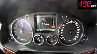 VW Touareg 50 V10 TDI Sound and Acceleration [upl. by Esserac]