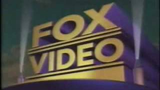 19931995 Fox Video Logo with shortened fanfare [upl. by Bary]