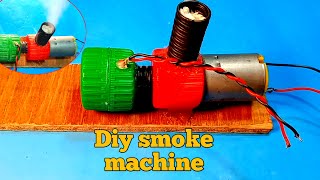 Make a smoke matching at home  Homemade Amazing dj smoke machine [upl. by Biron74]