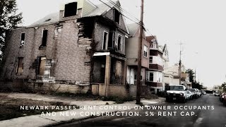 Newark Passes A 5 Rent Cap On Owner Occupant Landlords And New Construction [upl. by Lissa]