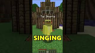 minecraft but if i stop singing i lose craft alert 😱 shorts [upl. by Johppah]