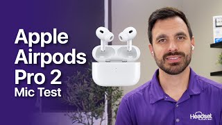 Apple Airpods Pro 2 Mic Quality [upl. by Ynove]