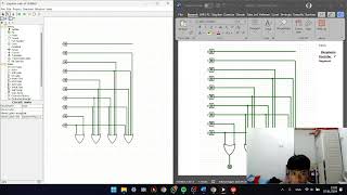 Membuat Rangkaian Encoder Decoder 7 Segment Menggunakan Logisim  Sistem Digital UnmSistemDigital [upl. by Toth]