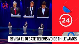 Revisa el debate televisivo de Chile Vamos  24 Horas TVN Chile [upl. by Boone]