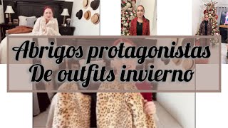 Abrigos protagonistas de outfits y básicos en invierno frío [upl. by Ahsienak]