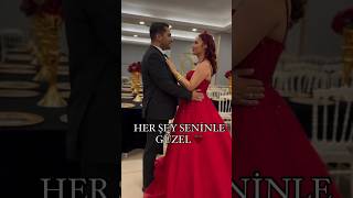 HERŞEY SENİNLE GÜZEL ❤️ keşfet düğün kinagecesi dance dugun wedding nisan trending [upl. by Ramal]