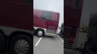 Before video of prevost tour bus prevost charlotte pressurewashingtrailer pressurewash tourbus [upl. by Llewellyn551]