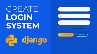 How to Create a Login System in Python Using Django  Python Projects  GeeksforGeeks [upl. by Karna]