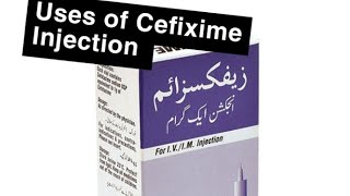 Cefixime Injection uses cefixime antibiotics [upl. by Anayt301]