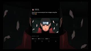 Orochimaru summoning the four hokages using Edo Tensei 🔥☠️ anime phonk naruto [upl. by Ecidna]