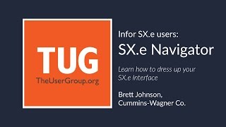 Infor SXe Navigator Learn How to Dress Up Your SXe User Interface [upl. by Alya26]