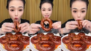 Big Beef Intestines，Asmr Mukbang Eating Show [upl. by Sulokcin]