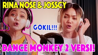 COVER GOKIL RINA NOSE TIRU SUARA PENYANYI DANCE MONKEY [upl. by Novaat]