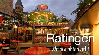 Ratingen Weihnachtsmarkt 2024 Germany NRW In 5K [upl. by Yeslrahc]