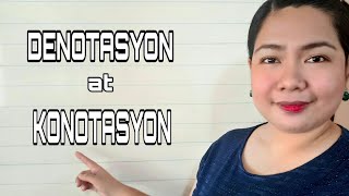 Mas Padaliin ang Pagkatuto tungkol sa DENOTASYON at KONOTASYON [upl. by Eiramlatsyrk163]