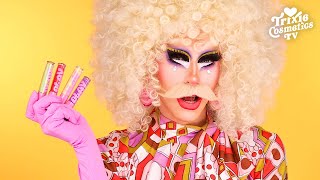 Trixie Goes Full Clown 🤡 Revealing the Fun Haus Collection from Trixie Cosmetics [upl. by Alakim]