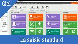 La saisie des écritures comptables dans Ciel Comptabilité [upl. by Goeselt657]