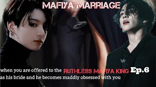 jungkook ff🖤👑 MAFIYA KING as his bride and he became maddly obsessed with you Ep6 youtubevideo [upl. by Letniuq366]