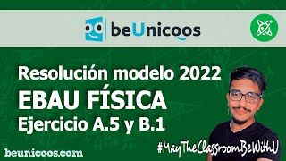 MODELO 2022 EVAU FÍSICA  Física moderna y gravitación universal [upl. by Maxwell]